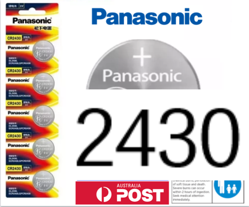 CR2032 CR1616 CR1620 CR1632 CR2025 CR2450 Lithium Button Battery 3V Panasonic - Picture 16 of 17