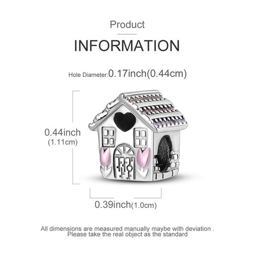 Optional Cat Music Travel Charm CZ For Women Bracelet Necklace 925 Silver Plated - Picture 92 of 200