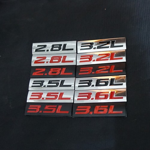 2x Black Red Matte OFF ROAD Metal Badge Emblem Decal Sticker Pickup Tailgate SUV - Picture 13 of 22