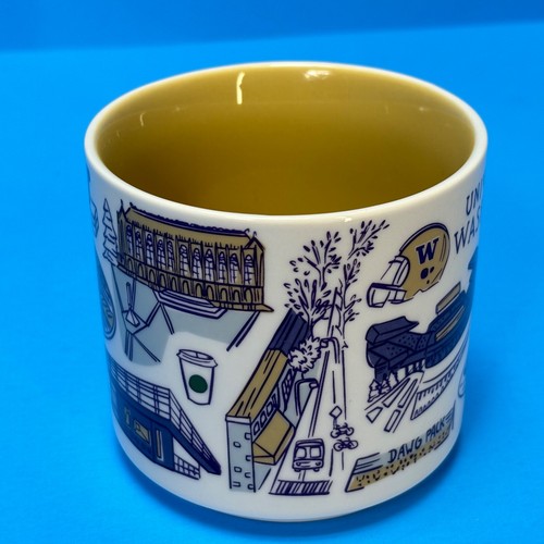 NEW Starbucks UNIVERSITY OF WASHINGTON Been There Series UW Coffee Mug - Picture 2 of 5