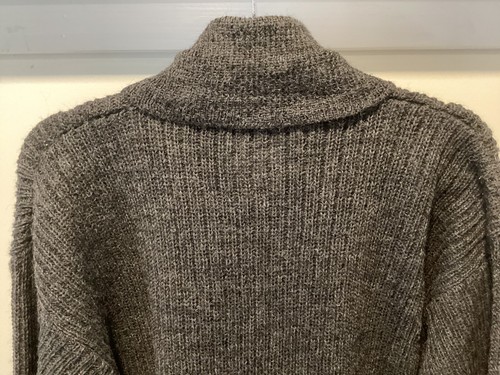 Maglione irlandese_Thomas Crean_Fisherman_Made In Ireland_100% SCHURWOOLE_Ecc_Grigio - Foto 11 di 12