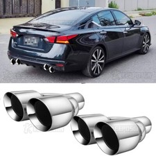 9.5 Long Dual Exhaust Tip Pipe 2.5 Inlet 3.5 Out For Nissan Altima 20132018