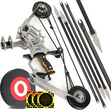 Set mini frecce ad arco 9" composte 12 libbre tiro con l'arco destro/sinistro