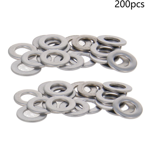 M5 Conical Cupped Washers Spring Washers Plain Flat Washer 301 Steel Silver eBay