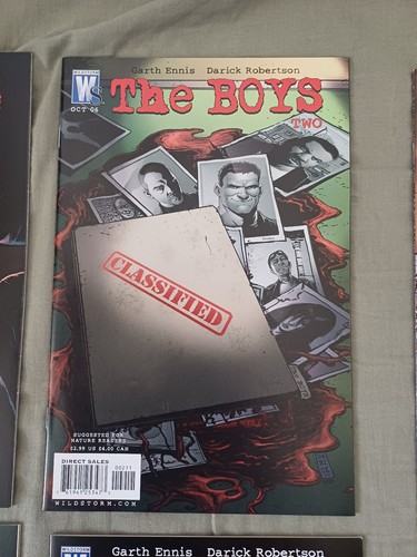 The Boys #1-6 Wildstorm +#59 1st Print + App Garth Ennis High Grade - Bild 3 von 16