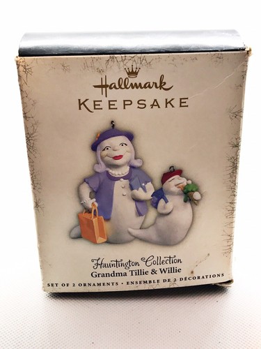 Hallmark Keepake 2005 Grandma Tillie & Willie Hauntington Colección Halloween - Imagen 5 de 8