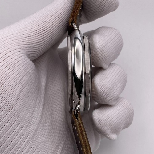 Reloj Panerai Radiomir 3 días Acciaio Brevett esfera marrón cuerda manual para hombre PAM00687 - Imagen 4 de 7