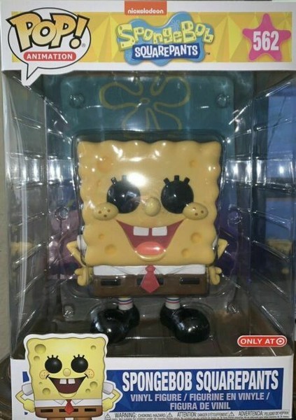 Funko Pop Animation 10 Inch Supersized Spongebob Squarepants #562 Target Exc0 for sale online | eBay