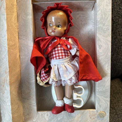 Vintage Little Red Riding Hood Patsyette In Storyland Effanbee 9 Inch Doll 1988 - Picture 5 of 14