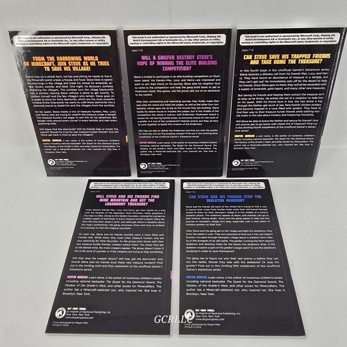 Unofficial Gamer's Adventure Series 5 Book Lot Volumes 1, 3, 4, 5, 6 - Picture 2 of 11