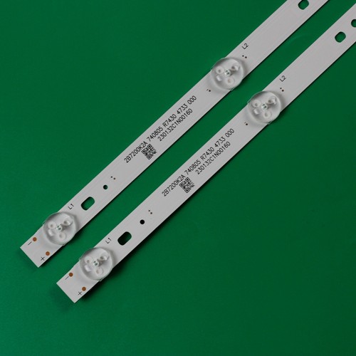 2 tiras de retroiluminación LED para AKTV3213 TS AKTV3227H 06-32C2X6-618-M10W14 32W4 - Imagen 2 de 5