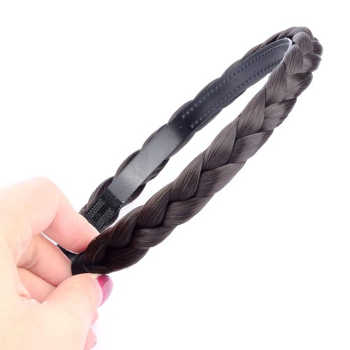 Braided Headband With Teeth Braids Hairband With Tooth Synthetic For Women Girls - Bild 7 von 18