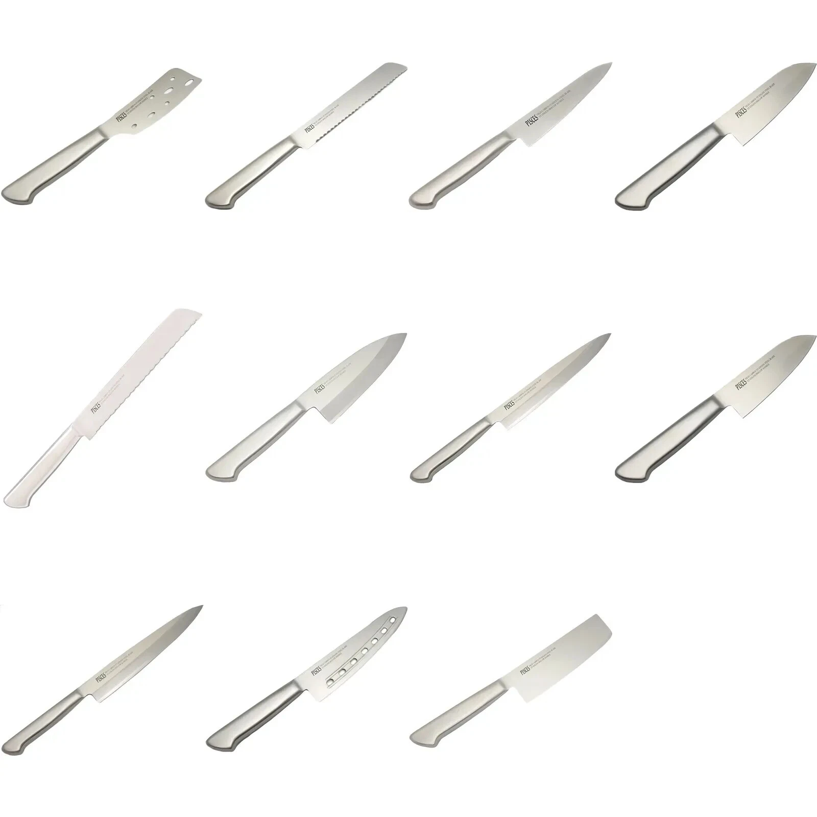 PISCES Knives Set Stainless Steel Rust-Resistant Made in Japan Various Types
Opens in a new window o