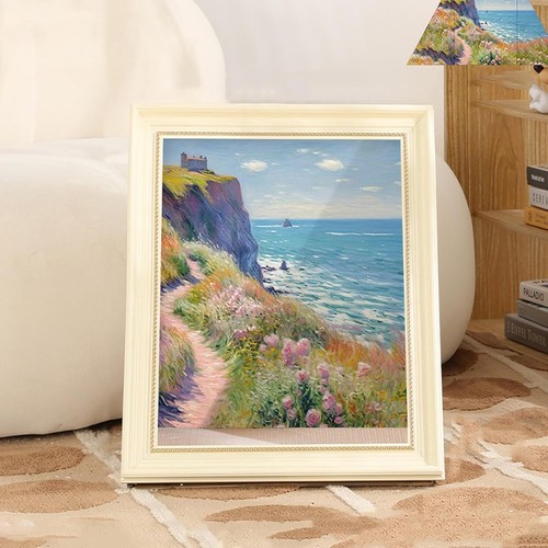 ✨ Mona Lisa Cat Scratcher Bed Oil Painting Frame Nest Cardboard House Scratcher - Picture 17 of 20