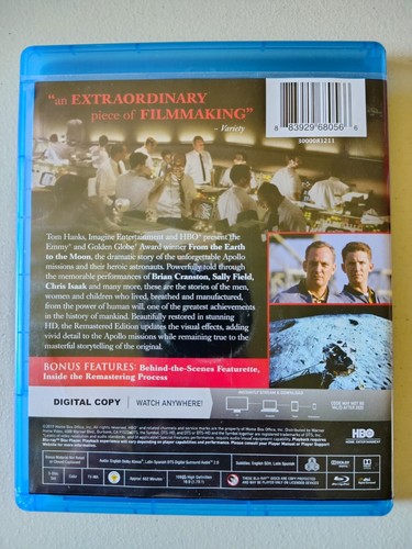 Tom Hanks Presents FROM THE EARTH TO THE MOON 3-Disc Blu-ray Brian Cranston HBO - Bild 2 von 4