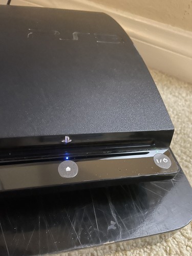 Sony PlayStation 3 Slim PS3 Console 320GB * NO Controller* + Cords + 8 Games - Picture 2 of 8