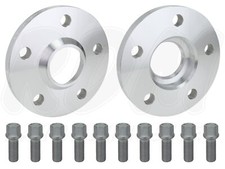 Adapterscheiben 30mm 2x15mm 5x112 ⌀ 66,5 -> 57,1 + Radschrauben Audi A4 A5 A6 A7