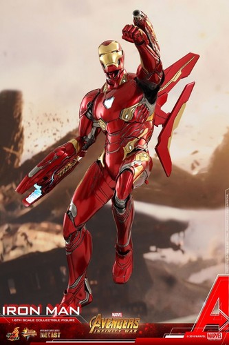 Figura de acción Hot Toys HT 1/6 MMS473D23 Avengers: Infinity War Iron Man MK50 - Imagen 8 de 17