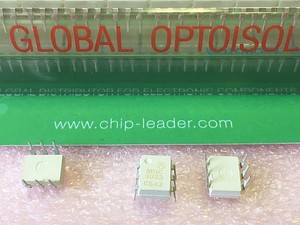 2x MOT MOC2A60-5 ISOLATOR POWER OPTO 2AMP ZIRO-CROSS TRIAC OUTPUT CASE417-02