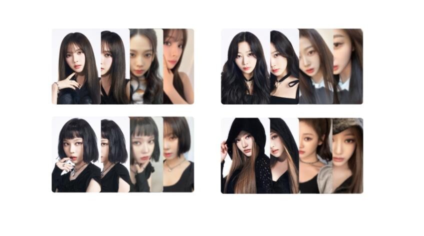 aespa HYPER LINE LA アメリカ 限定 トレカ　4枚コンプセット aespa HYPER LINE LA アメリカ 限定 トレカ 4枚コンプセット