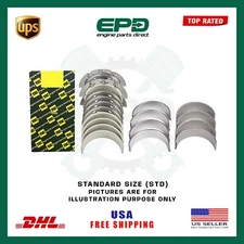 BMW N47 CRANKSHAFT MAIN & CON ROD BEARINGS SET STD MINI N47D20 2.0 DIESEL