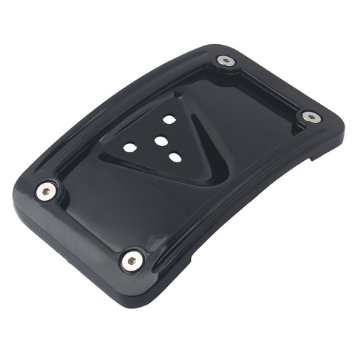 Staffa supporto targa posa curva con telaio adatta per Harley Davidson 3 fori - Foto 6 di 12