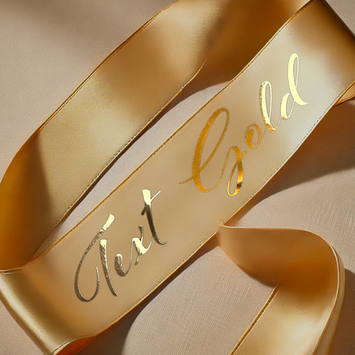 Faja Novia Para Ser Blanco y Dorado Decoración Fiesta Personalizar - Imagen 25 de 76