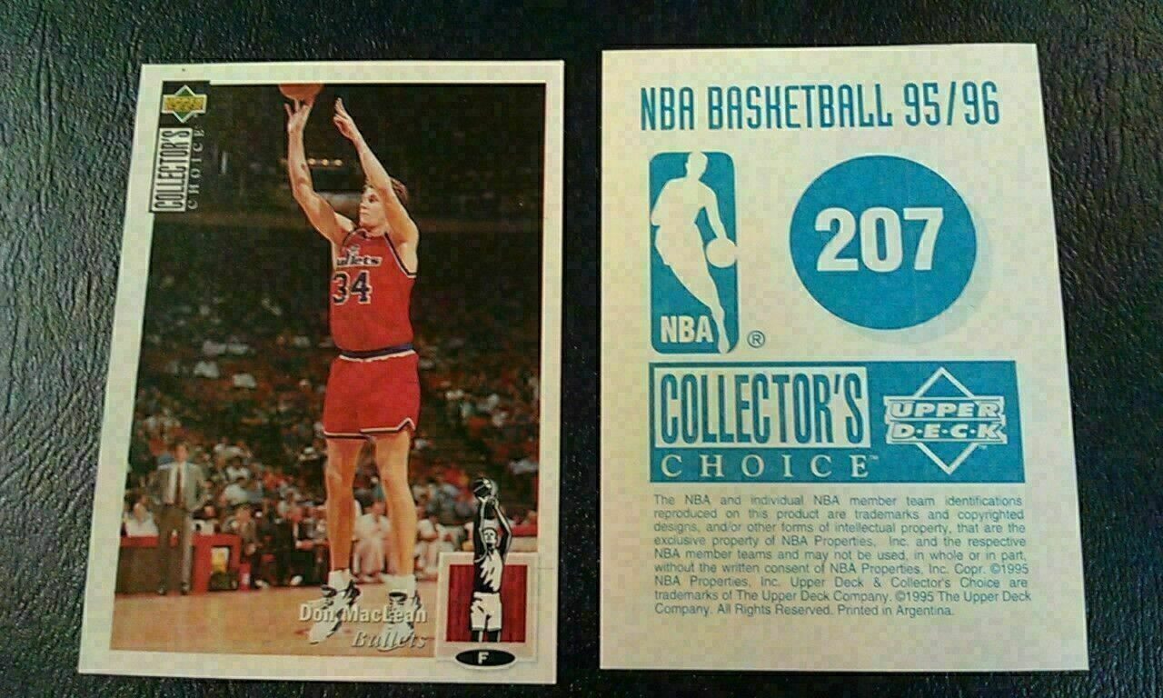 1995 - 1996 UD CC NBA ARGENTINA STICKERS SET BREAK WOW #1 - #221 YOU PICK - Picture 228 of 239