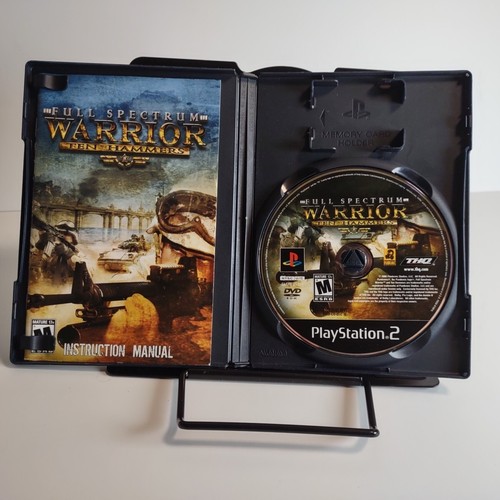 Full Spectrum Warrior: Ten Hammers PlayStation 2 2006 PS2 Complete w Manual - Picture 2 of 5