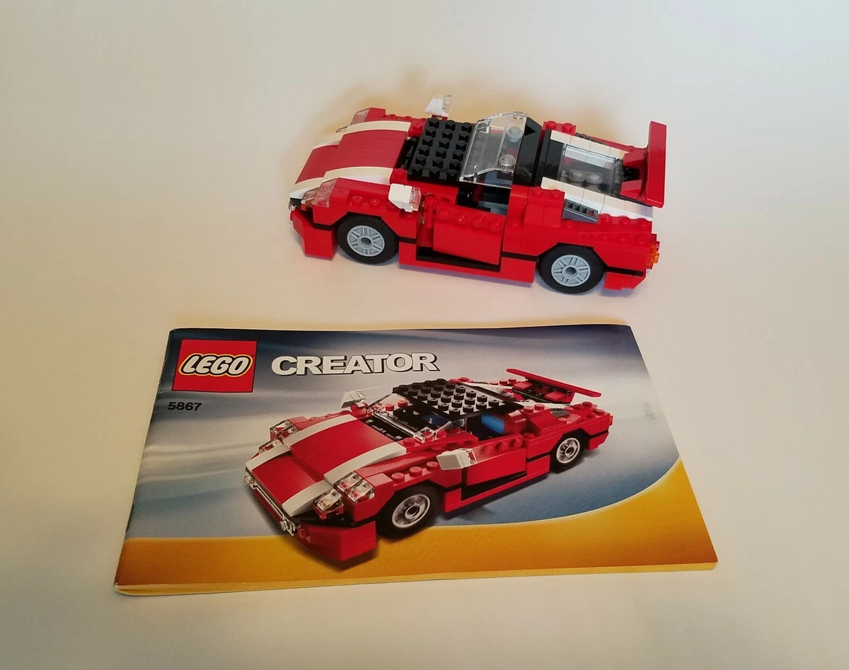 Lego Creator 5867 Super Speedster 3 In 1 set Complete with
