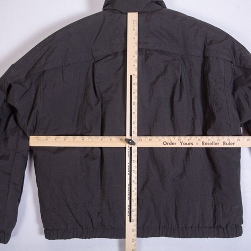 Izzi Womans Casual Black Jacket Size Medium Zip Pockets - Picture 5 of 7
