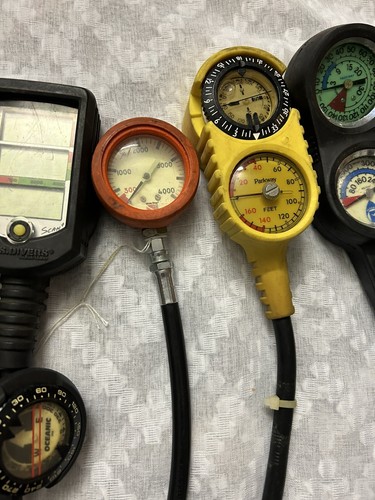 scuba regulator used 10 Pcs - Picture 6 of 11