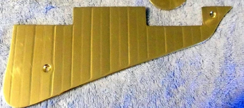 Gibson/Les Paul Pickguard - solid brass and polished