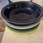 Fiestaware Lot Of 4 - 6 3/4" W X 1.5" High Cereal Soup Bowl Homer Laughlin F