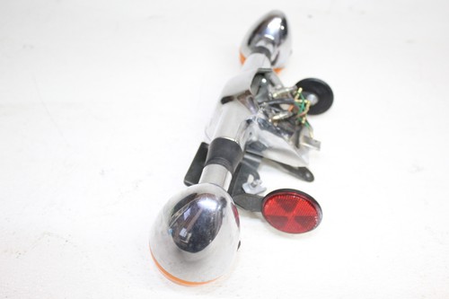 02-03 Honda Shadow Ace 750 Vt750c Rear Back Turn Signal Bar Mount Bracket - Picture 8 of 9