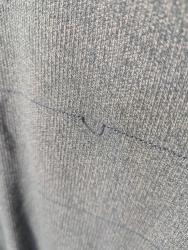 Columbia Men's Blue Pullover Sweatshirt Threaded Stripes Size Large - Picture 7 of 10