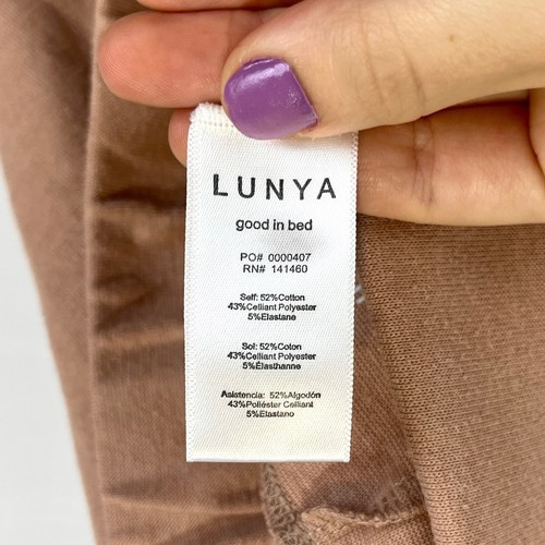 Conjunto de pijama de dos piezas LUNYA Restore manga larga bolsillo camiseta pantalones M L - Imagen 17 de 18