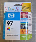 HP 97 TRI-COLOR DUŻY wkład atramentowy uszczelniony wygasł b