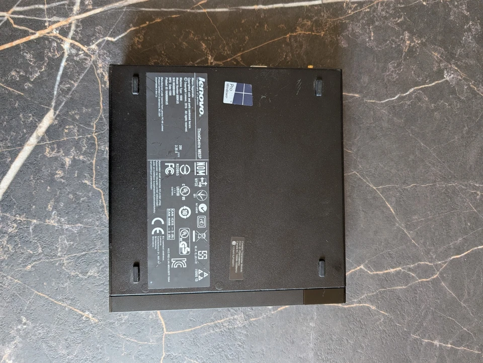 Lenovo ThinkCentre M93P 256Gb SSD, Intel i5-4570T, 8GB RAM Mini Pc Desktop - Immagine 3 di 4