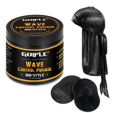Natural Wave Pomade for Men Strong Hold, Easy...