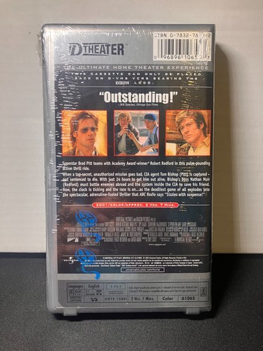 SEALED Spy Game D-VHS High Definition HD Digital D-Theater - Foto 2 di 6