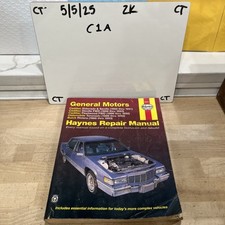 Haynes Repair Manual 38031 Cadillac Oldsmobile & Buick 1986-1993