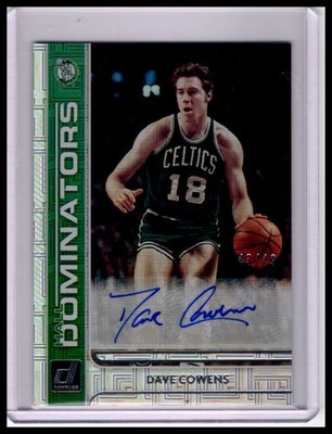 2020-21 Donruss #HD-DCW Dave Cowens Hall Dominator Signatures #/49