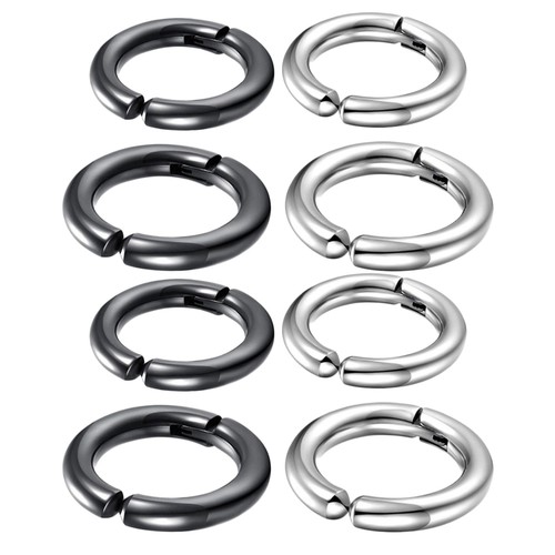  8 PIEZAS Pendientes Clips Pendientes Discretos Cómodos con Clip - Imagen 4 de 12