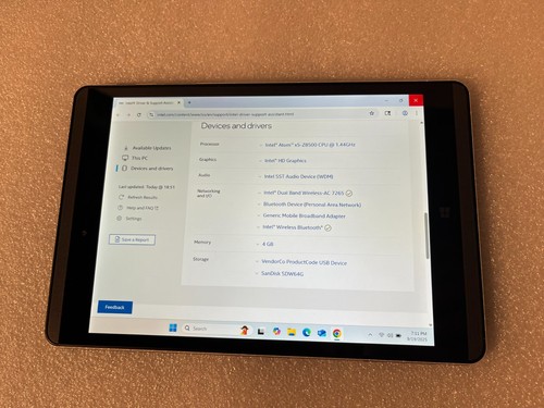 HP 608 G1 Pro Tablet Windows 11 PRO+ 4G LTE - Bild 7 von 18