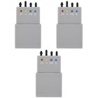  3 Sätze Stift-Tipps Kit Stylus-Stift-Tipps Aufbewahrungskoffer kompatibel für