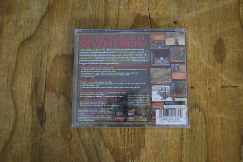 Vintage Cabela's Big Game Hunter III PC Game 2 CD Set 1999 New Sealed Windows - Picture 2 of 4