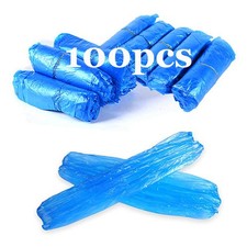100pcs Disposable Arm Sleeves, Plastic Waterproof Oversleeves Covers with Ela...
