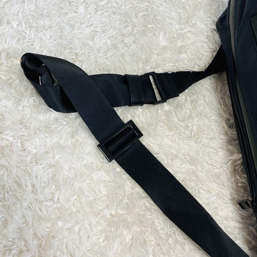 3Way SHIPS Business Bag Black Leather Backpack Tote Shoulder - Picture 14 of 16