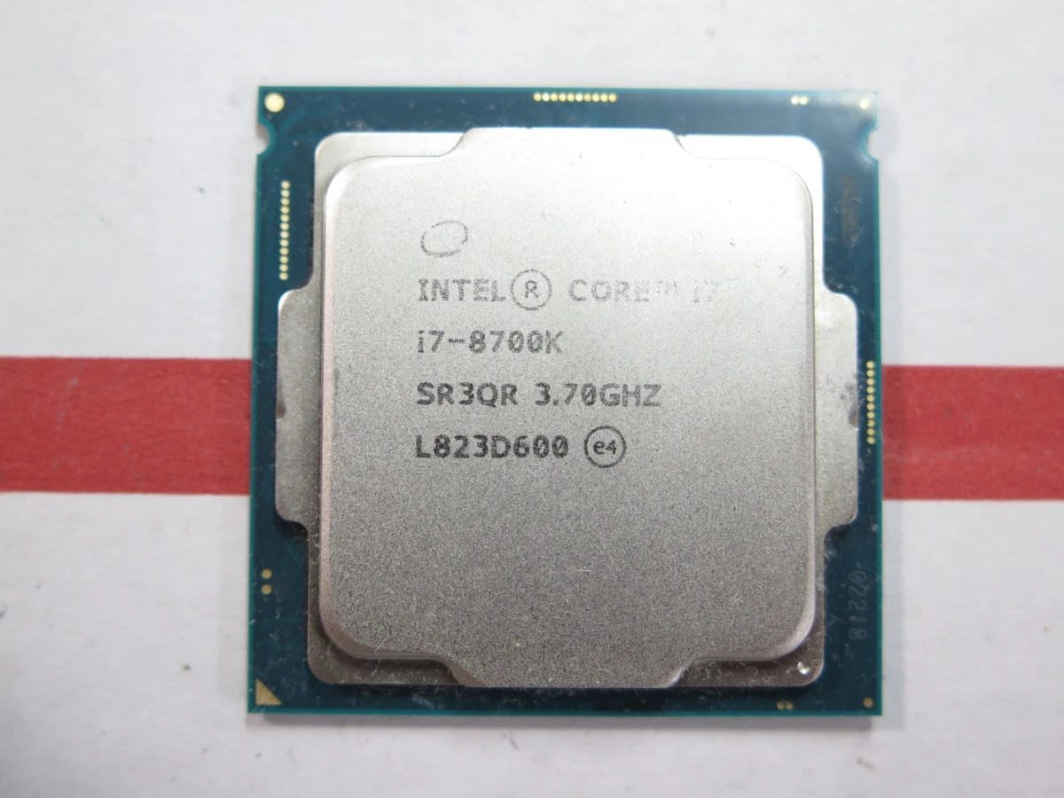 Intel Intel Core i7-8700K Processor Model Computer Processors LGA